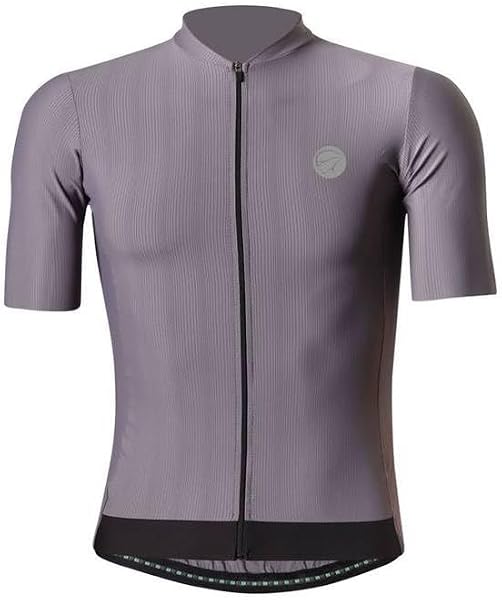 Camisa de Ciclismo Masculina Mauro Ribeiro Fiber 2.0 Cinza Titânio